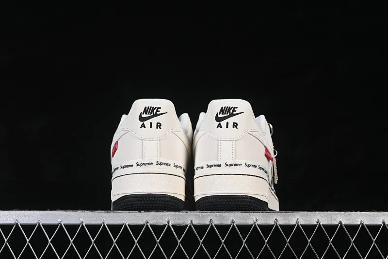 All categories Nk Air Force 1 Air Force series Nk Air Force 1 Low Air Force low-top Nike Air Force 1'07 Low Supreme co-branded beige signature Air Force 1 low-top casual sneakers XX3168-222